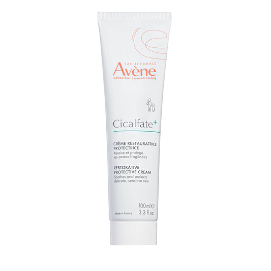 Avene Cicalfate+ Restorative Protective Cream, Face Moisturizer, face cream for sensitive skin, helps restore skin barrier,restorative cream, safe for infants,children and adults